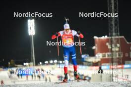 30.11.2023, Oestersund, Sweden, (SWE): Jonas Marecek (CZE) - IBU World Cup Biathlon, relay men, Oestersund (SWE). www.nordicfocus.com. © Authamayou/NordicFocus. Every downloaded picture is fee-liable.