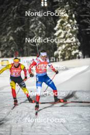 30.11.2023, Oestersund, Sweden, (SWE): Michal Krcmar (CZE) - IBU World Cup Biathlon, relay men, Oestersund (SWE). www.nordicfocus.com. © Authamayou/NordicFocus. Every downloaded picture is fee-liable.