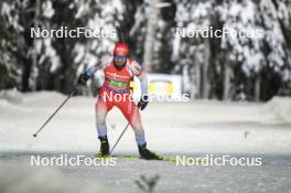 30.11.2023, Oestersund, Sweden, (SWE): Joscha Burkhalter (SUI) - IBU World Cup Biathlon, relay men, Oestersund (SWE). www.nordicfocus.com. © Authamayou/NordicFocus. Every downloaded picture is fee-liable.