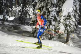 30.11.2023, Oestersund, Sweden, (SWE): George Coltea (ROU) - IBU World Cup Biathlon, relay men, Oestersund (SWE). www.nordicfocus.com. © Authamayou/NordicFocus. Every downloaded picture is fee-liable.