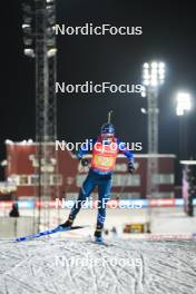 30.11.2023, Oestersund, Sweden, (SWE): Jake Brown (USA) - IBU World Cup Biathlon, relay men, Oestersund (SWE). www.nordicfocus.com. © Authamayou/NordicFocus. Every downloaded picture is fee-liable.