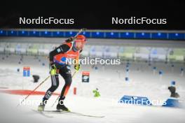 30.11.2023, Oestersund, Sweden, (SWE): Johannes Kuehn (GER) - IBU World Cup Biathlon, relay men, Oestersund (SWE). www.nordicfocus.com. © Authamayou/NordicFocus. Every downloaded picture is fee-liable.