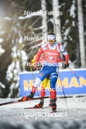 30.11.2023, Oestersund, Sweden, (SWE): Michal Krcmar (CZE) - IBU World Cup Biathlon, relay men, Oestersund (SWE). www.nordicfocus.com. © Authamayou/NordicFocus. Every downloaded picture is fee-liable.