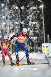 30.11.2023, Oestersund, Sweden, (SWE): Fabien Claude (FRA) - IBU World Cup Biathlon, relay men, Oestersund (SWE). www.nordicfocus.com. © Authamayou/NordicFocus. Every downloaded picture is fee-liable.