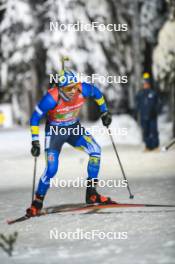 30.11.2023, Oestersund, Sweden, (SWE): Artem Pryma (UKR) - IBU World Cup Biathlon, relay men, Oestersund (SWE). www.nordicfocus.com. © Authamayou/NordicFocus. Every downloaded picture is fee-liable.