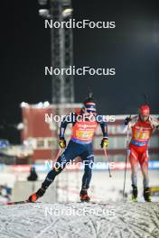 30.11.2023, Oestersund, Sweden, (SWE): Tommaso Giacomel (ITA) - IBU World Cup Biathlon, relay men, Oestersund (SWE). www.nordicfocus.com. © Authamayou/NordicFocus. Every downloaded picture is fee-liable.