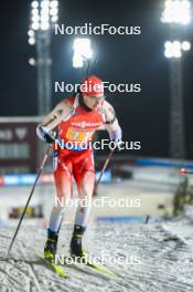 30.11.2023, Oestersund, Sweden, (SWE): Niklas Hartweg (SUI) - IBU World Cup Biathlon, relay men, Oestersund (SWE). www.nordicfocus.com. © Authamayou/NordicFocus. Every downloaded picture is fee-liable.