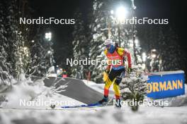 30.11.2023, Oestersund, Sweden, (SWE): Cesar Beauvais (BEL) - IBU World Cup Biathlon, relay men, Oestersund (SWE). www.nordicfocus.com. © Authamayou/NordicFocus. Every downloaded picture is fee-liable.