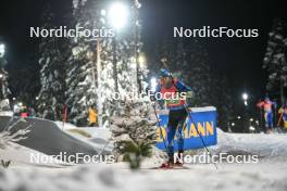 30.11.2023, Oestersund, Sweden, (SWE): Artem Pryma (UKR) - IBU World Cup Biathlon, relay men, Oestersund (SWE). www.nordicfocus.com. © Authamayou/NordicFocus. Every downloaded picture is fee-liable.