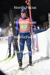30.11.2023, Oestersund, Sweden, (SWE): Sean Doherty (USA) - IBU World Cup Biathlon, relay men, Oestersund (SWE). www.nordicfocus.com. © Manzoni/NordicFocus. Every downloaded picture is fee-liable.