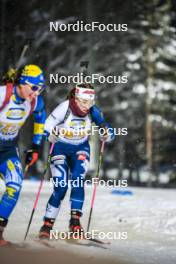29.11.2023, Oestersund, Sweden, (SWE): Sonja Leinamo (FIN) - IBU World Cup Biathlon, relay women, Oestersund (SWE). www.nordicfocus.com. © Authamayou/NordicFocus. Every downloaded picture is fee-liable.