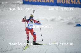 29.11.2023, Oestersund, Sweden, (SWE): Anna Gandler (AUT) - IBU World Cup Biathlon, relay women, Oestersund (SWE). www.nordicfocus.com. © Authamayou/NordicFocus. Every downloaded picture is fee-liable.