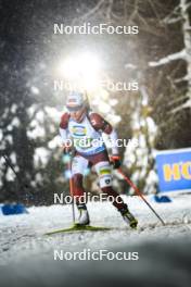 29.11.2023, Oestersund, Sweden, (SWE): Baiba Bendika (LAT) - IBU World Cup Biathlon, relay women, Oestersund (SWE). www.nordicfocus.com. © Authamayou/NordicFocus. Every downloaded picture is fee-liable.