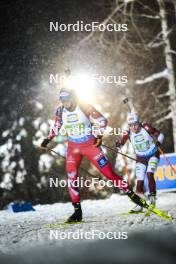 29.11.2023, Oestersund, Sweden, (SWE): Lisa Theresa Hauser (AUT) - IBU World Cup Biathlon, relay women, Oestersund (SWE). www.nordicfocus.com. © Authamayou/NordicFocus. Every downloaded picture is fee-liable.