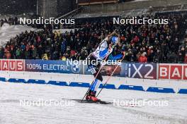 29.11.2023, Oestersund, Sweden, (SWE): Hanna-Brita Kaasik (EST) - IBU World Cup Biathlon, relay women, Oestersund (SWE). www.nordicfocus.com. © Manzoni/NordicFocus. Every downloaded picture is fee-liable.