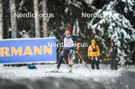 29.11.2023, Oestersund, Sweden, (SWE): Janina Hettich-Walz (GER) - IBU World Cup Biathlon, relay women, Oestersund (SWE). www.nordicfocus.com. © Authamayou/NordicFocus. Every downloaded picture is fee-liable.