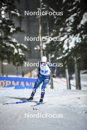 29.11.2023, Oestersund, Sweden, (SWE): Julia Simon (FRA) - IBU World Cup Biathlon, relay women, Oestersund (SWE). www.nordicfocus.com. © Authamayou/NordicFocus. Every downloaded picture is fee-liable.