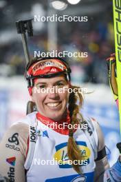 29.11.2023, Oestersund, Sweden, (SWE): Lena Haecki-Gross (SUI) - IBU World Cup Biathlon, relay women, Oestersund (SWE). www.nordicfocus.com. © Authamayou/NordicFocus. Every downloaded picture is fee-liable.