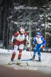 29.11.2023, Oestersund, Sweden, (SWE): Annija Sabule (LAT) - IBU World Cup Biathlon, relay women, Oestersund (SWE). www.nordicfocus.com. © Authamayou/NordicFocus. Every downloaded picture is fee-liable.