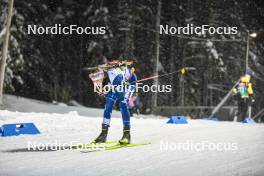 29.11.2023, Oestersund, Sweden, (SWE): Erika Janka (FIN) - IBU World Cup Biathlon, relay women, Oestersund (SWE). www.nordicfocus.com. © Authamayou/NordicFocus. Every downloaded picture is fee-liable.