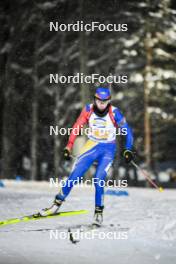 29.11.2023, Oestersund, Sweden, (SWE): Andreea Mezdrea (ROU) - IBU World Cup Biathlon, relay women, Oestersund (SWE). www.nordicfocus.com. © Authamayou/NordicFocus. Every downloaded picture is fee-liable.