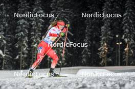 29.11.2023, Oestersund, Sweden, (SWE): Daria Gembicka (POL) - IBU World Cup Biathlon, relay women, Oestersund (SWE). www.nordicfocus.com. © Authamayou/NordicFocus. Every downloaded picture is fee-liable.