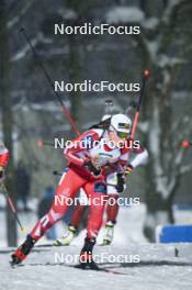 29.11.2023, Oestersund, Sweden, (SWE): Kristina Oberthaler (AUT) - IBU World Cup Biathlon, relay women, Oestersund (SWE). www.nordicfocus.com. © Authamayou/NordicFocus. Every downloaded picture is fee-liable.