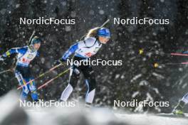 29.11.2023, Oestersund, Sweden, (SWE): Regina Ermits (EST) - IBU World Cup Biathlon, relay women, Oestersund (SWE). www.nordicfocus.com. © Authamayou/NordicFocus. Every downloaded picture is fee-liable.