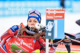 25.11.2023, Oestersund, Sweden, (SWE): Lisa Theresa Hauser (AUT) - IBU World Cup Biathlon, single mixed relay, Oestersund (SWE). www.nordicfocus.com. © Manzoni/NordicFocus. Every downloaded picture is fee-liable.