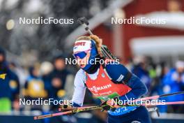 25.11.2023, Oestersund, Sweden, (SWE): Suvi Minkkinen (FIN) - IBU World Cup Biathlon, single mixed relay, Oestersund (SWE). www.nordicfocus.com. © Manzoni/NordicFocus. Every downloaded picture is fee-liable.