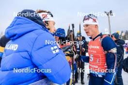 25.11.2023, Oestersund, Sweden, (SWE): Tuomas Harjula (FIN) - IBU World Cup Biathlon, single mixed relay, Oestersund (SWE). www.nordicfocus.com. © Manzoni/NordicFocus. Every downloaded picture is fee-liable.