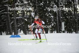 25.11.2023, Oestersund, Sweden, (SWE): Annija Sabule (LAT) - IBU World Cup Biathlon, single mixed relay, Oestersund (SWE). www.nordicfocus.com. © Authamayou/NordicFocus. Every downloaded picture is fee-liable.