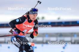 25.11.2023, Oestersund, Sweden, (SWE): Justus Strelow (GER) - IBU World Cup Biathlon, single mixed relay, Oestersund (SWE). www.nordicfocus.com. © Manzoni/NordicFocus. Every downloaded picture is fee-liable.