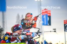 25.11.2023, Oestersund, Sweden, (SWE): Hanna Kebinger (GER) - IBU World Cup Biathlon, single mixed relay, Oestersund (SWE). www.nordicfocus.com. © Authamayou/NordicFocus. Every downloaded picture is fee-liable.