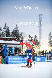 25.11.2023, Oestersund, Sweden, (SWE): Jonas Marecek (CZE) - IBU World Cup Biathlon, single mixed relay, Oestersund (SWE). www.nordicfocus.com. © Authamayou/NordicFocus. Every downloaded picture is fee-liable.