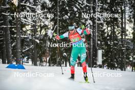 25.11.2023, Oestersund, Sweden, (SWE): Daniela Kadeva (BUL) - IBU World Cup Biathlon, single mixed relay, Oestersund (SWE). www.nordicfocus.com. © Authamayou/NordicFocus. Every downloaded picture is fee-liable.