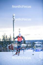 25.11.2023, Oestersund, Sweden, (SWE): Fabien Claude (FRA) - IBU World Cup Biathlon, single mixed relay, Oestersund (SWE). www.nordicfocus.com. © Authamayou/NordicFocus. Every downloaded picture is fee-liable.