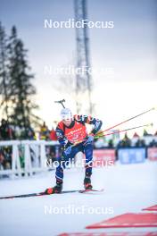 25.11.2023, Oestersund, Sweden, (SWE): Fabien Claude (FRA) - IBU World Cup Biathlon, single mixed relay, Oestersund (SWE). www.nordicfocus.com. © Authamayou/NordicFocus. Every downloaded picture is fee-liable.