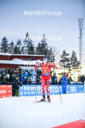 25.11.2023, Oestersund, Sweden, (SWE): Simon Eder (AUT) - IBU World Cup Biathlon, single mixed relay, Oestersund (SWE). www.nordicfocus.com. © Authamayou/NordicFocus. Every downloaded picture is fee-liable.