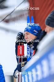 25.11.2023, Oestersund, Sweden, (SWE): Sebastian Samuelsson (SWE) - IBU World Cup Biathlon, single mixed relay, Oestersund (SWE). www.nordicfocus.com. © Manzoni/NordicFocus. Every downloaded picture is fee-liable.