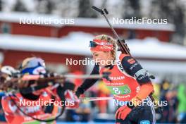 25.11.2023, Oestersund, Sweden, (SWE): Hanna Kebinger (GER) - IBU World Cup Biathlon, single mixed relay, Oestersund (SWE). www.nordicfocus.com. © Manzoni/NordicFocus. Every downloaded picture is fee-liable.