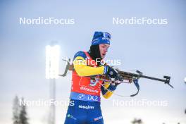25.11.2023, Oestersund, Sweden, (SWE): Sebastian Samuelsson (SWE) - IBU World Cup Biathlon, single mixed relay, Oestersund (SWE). www.nordicfocus.com. © Authamayou/NordicFocus. Every downloaded picture is fee-liable.