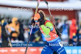 25.11.2023, Oestersund, Sweden, (SWE): Polona Klemencic (SLO) - IBU World Cup Biathlon, single mixed relay, Oestersund (SWE). www.nordicfocus.com. © Manzoni/NordicFocus. Every downloaded picture is fee-liable.