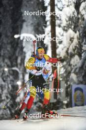 02.12.2023, Oestersund, Sweden, (SWE): Florent Claude (BEL) - IBU World Cup Biathlon, sprint men, Oestersund (SWE). www.nordicfocus.com. © Authamayou/NordicFocus. Every downloaded picture is fee-liable.