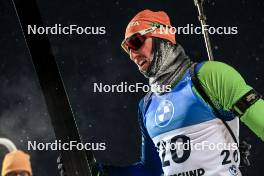 02.12.2023, Oestersund, Sweden, (SWE): Lovro Planko (SLO), Lovro Planko (SLO) - IBU World Cup Biathlon, sprint men, Oestersund (SWE). www.nordicfocus.com. © Manzoni/NordicFocus. Every downloaded picture is fee-liable.