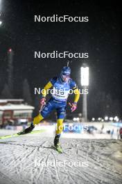 02.12.2023, Oestersund, Sweden, (SWE): Malte Stefansson (SWE) - IBU World Cup Biathlon, sprint men, Oestersund (SWE). www.nordicfocus.com. © Authamayou/NordicFocus. Every downloaded picture is fee-liable.