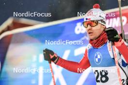 02.12.2023, Oestersund, Sweden, (SWE): Michal Krcmar (CZE) - IBU World Cup Biathlon, sprint men, Oestersund (SWE). www.nordicfocus.com. © Manzoni/NordicFocus. Every downloaded picture is fee-liable.