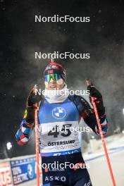 02.12.2023, Oestersund, Sweden, (SWE): Johannes Dale-Skjevdal (NOR), Johannes Dale-Skjevdal (NOR) - IBU World Cup Biathlon, sprint men, Oestersund (SWE). www.nordicfocus.com. © Manzoni/NordicFocus. Every downloaded picture is fee-liable.
