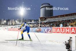 02.12.2023, Oestersund, Sweden, (SWE): Martin Ponsiluoma (SWE) - IBU World Cup Biathlon, sprint men, Oestersund (SWE). www.nordicfocus.com. © Manzoni/NordicFocus. Every downloaded picture is fee-liable.