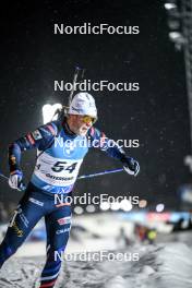 02.12.2023, Oestersund, Sweden, (SWE): Antonin Guigonnat (FRA) - IBU World Cup Biathlon, sprint men, Oestersund (SWE). www.nordicfocus.com. © Authamayou/NordicFocus. Every downloaded picture is fee-liable.